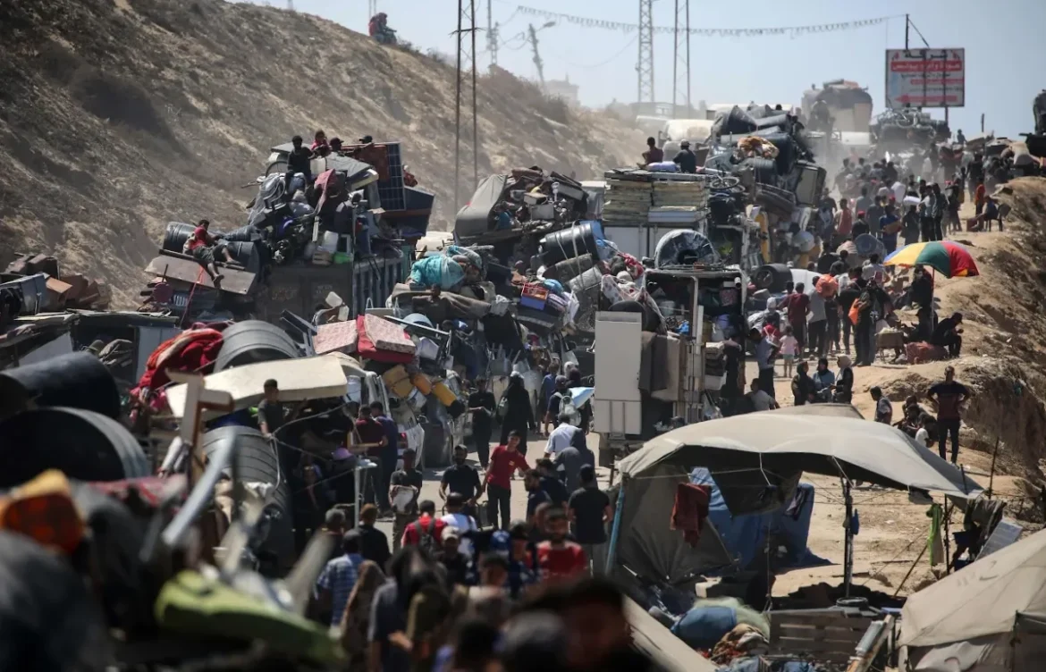Desplazadas 450 mil personas de la ciudad de Gaza