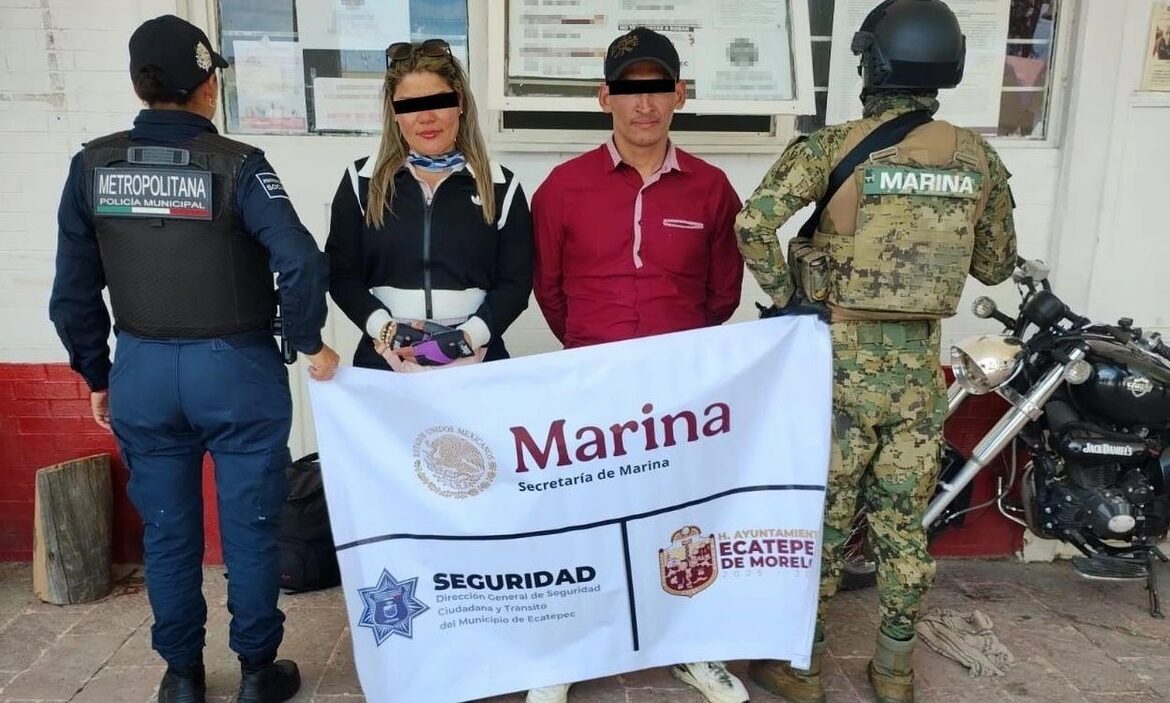 Detienen en Ecatepec a dos colombianos vinculados con “La Chokiza”