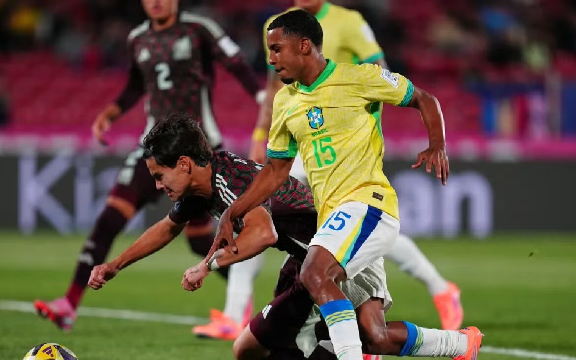 Eduardo Arce: “sin reproches” tras empate de México ante Brasil en el Sub-20