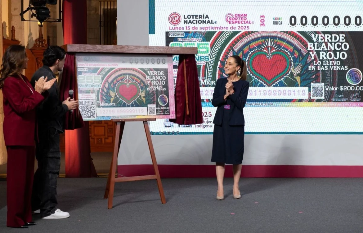 Falso que el gobierno obligue a comprar boletos de lotería, insiste Sheinbaum