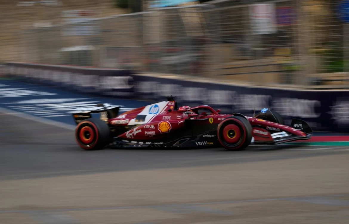 Ferrari domina las prácticas libres en el GP de Azerbaiyán