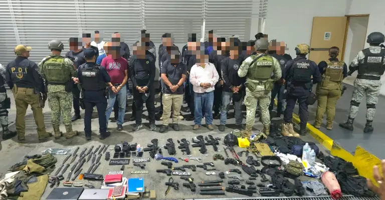 Liberan a 38 miembros de la guardia secreta de La Luz del Mundo detenidos en campos de adiestramiento