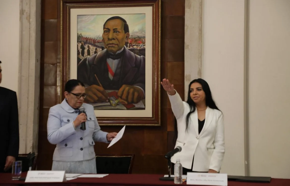 Martha Lidia Pérez protesta como titular de la Comisión Nacional de Búsqueda