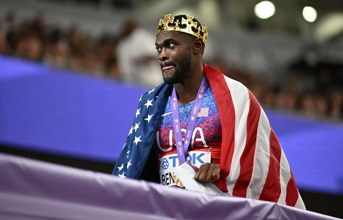 Rai Benjamin, campeón mundial de 400 m con vallas tras ser recalificado en Tokio