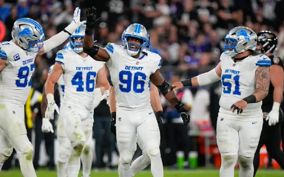 Ravens regresan al mal paso tras caer en casa ante los Detroit Lions