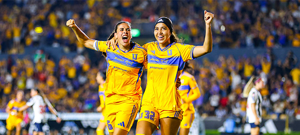 Tigres golea 4-0 a Rayadas y se adueña del Clásico Regio Femenil