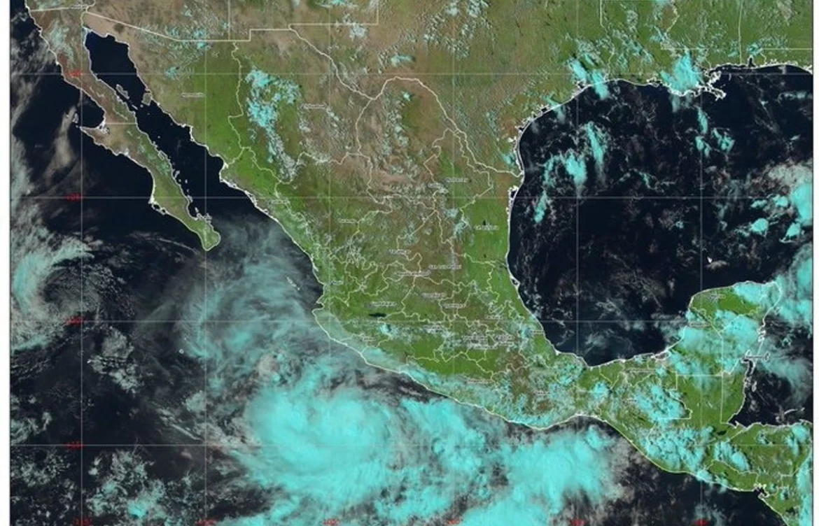 Tormenta tropical Narda traerá lluvias intensas al Pacífico mexicano