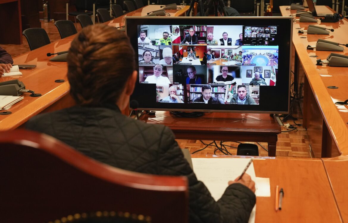 Sheinbaum visita Puebla, Veracruz e Hidalgo para atender emergencia por lluvias