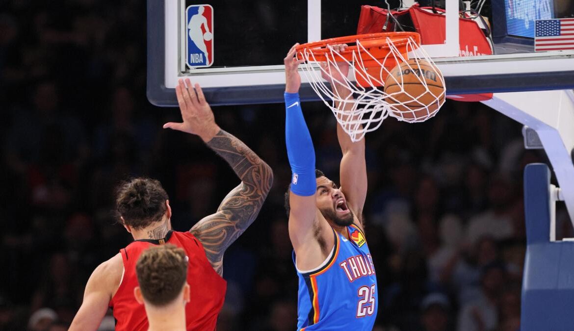 Thunder de Oklahoma City arranca la temporada con dramática victoria en doble prórroga