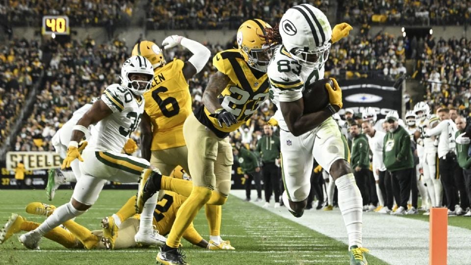 Green Bay Packers sorprenden y se imponen a los Pittsburgh Steelers en duelo de mariscales