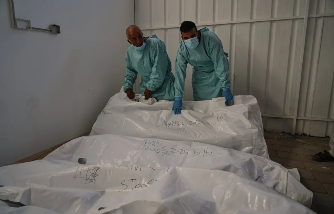 Israel devuelve a Gaza los cuerpos de 45 palestinos