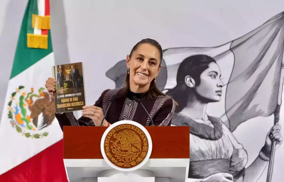Sheinbaum presenta su libro ‘Diario de una transición histórica’