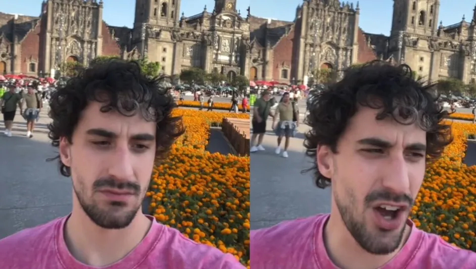 TikToker corrige a extranjeros sobre el Día de Muertos