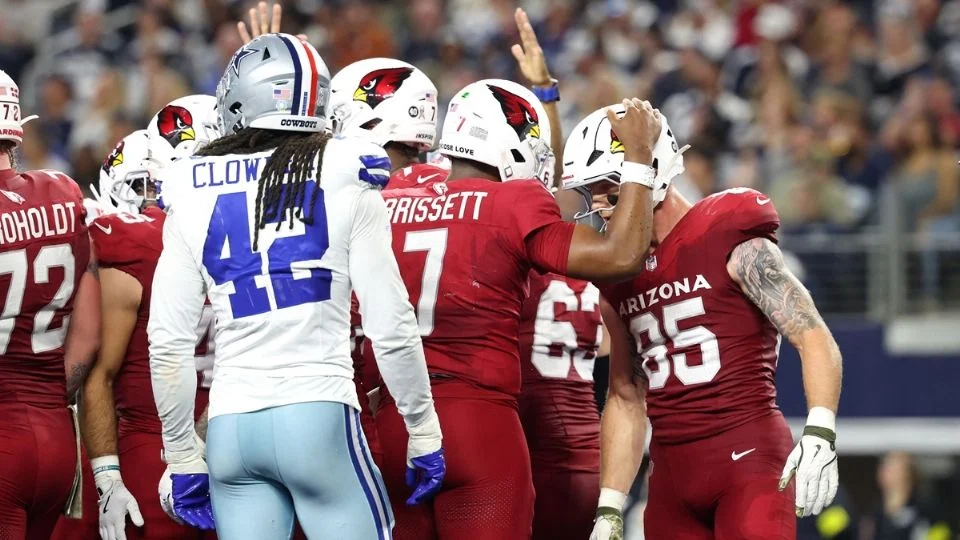 Los Cowboys se derrumban en casa ante los Cardinals y encienden las alarmas en la NFL