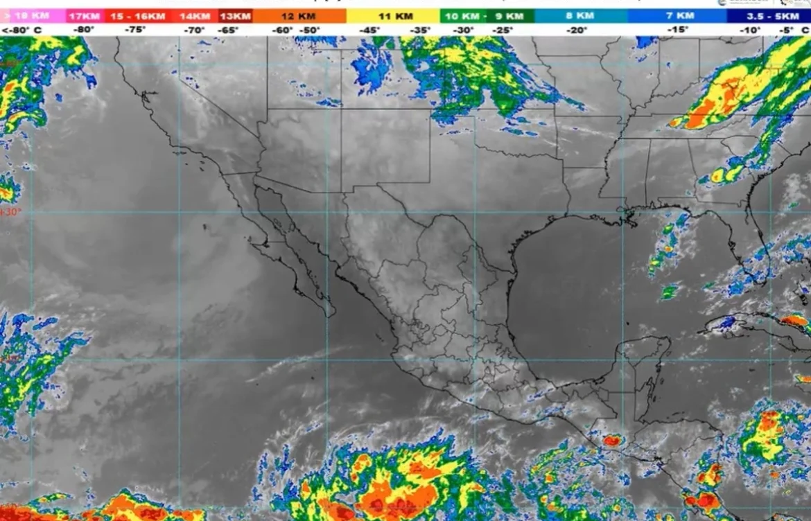 Frente Frío Número 13 traerá lluvias intensas, vientos fuertes y descenso de temperatura al país