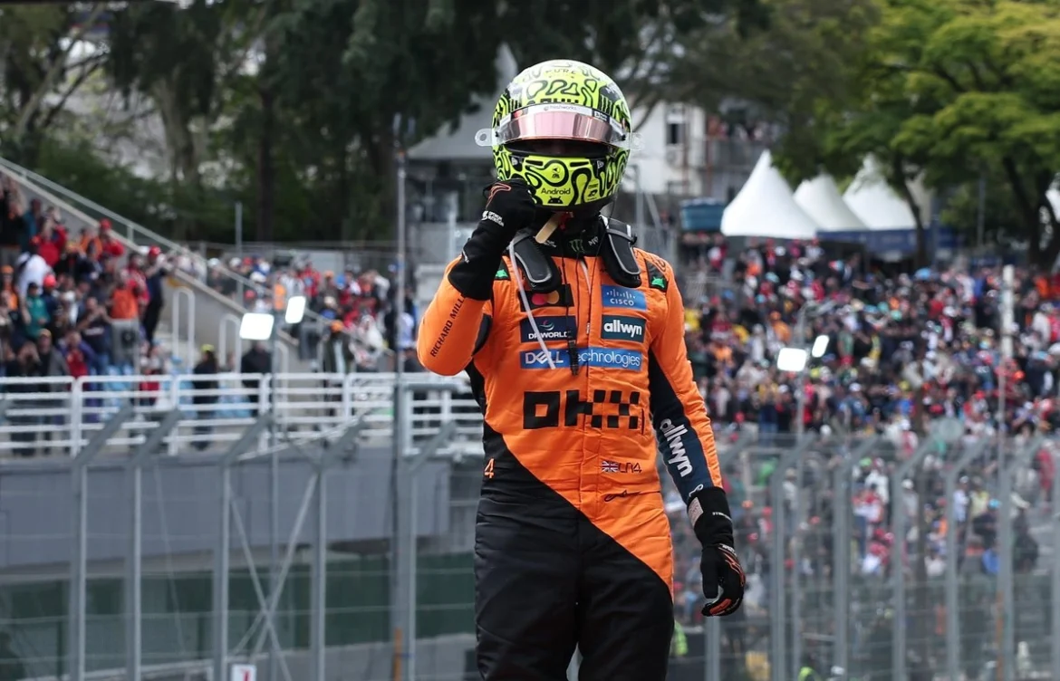 Lando Norris conquista el Gran Premio de Brasil y se consolida como líder del campeonato