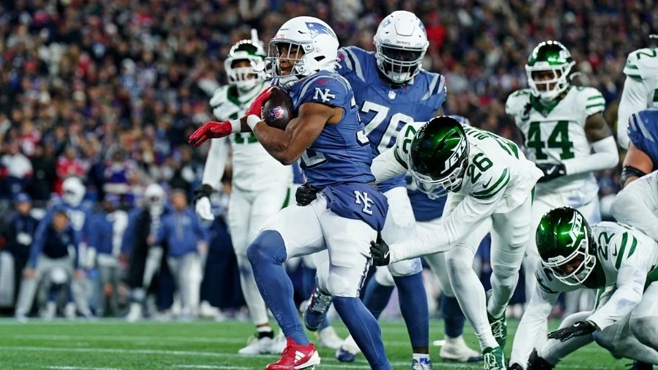 Los Patriots extienden su racha ganadora a ocho triunfos al superar a los Jets