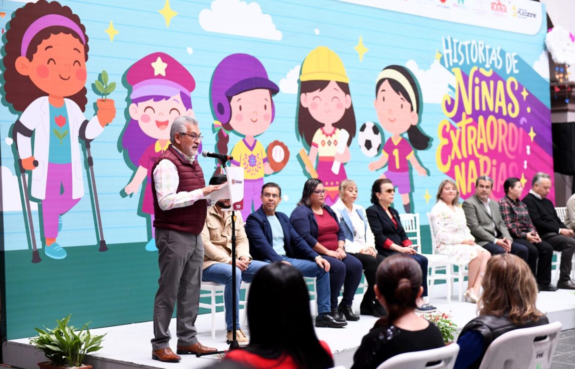 Reconoce Ayuntamiento de Xalapa a ganadoras del concurso “Historias de Niñas Extraordinarias”