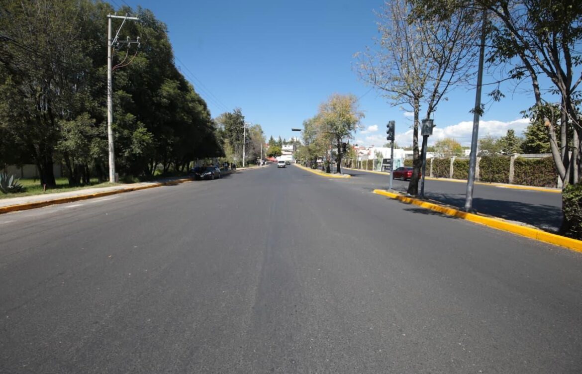 Gobierno de Puebla transforma movilidad con rehabilitación vial en tiempo récord