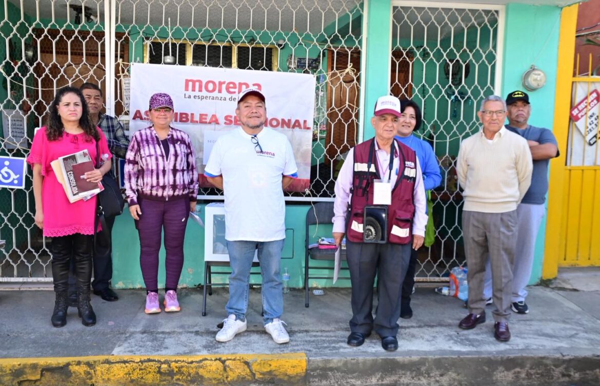 Daniela Griego participa como mentora en la conformación del Comité Seccional 2062 de Morena