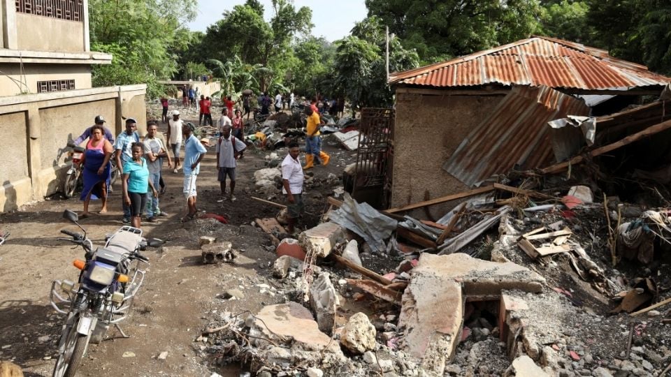 Haití declara estado de emergencia tras paso del huracán Huracán Melissa