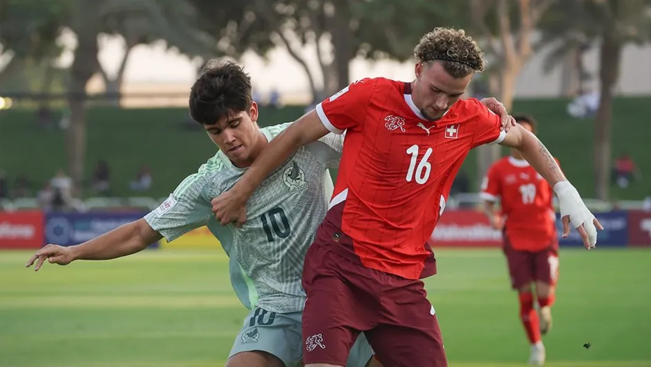 México sufre caída ante Suiza y complica su pase en el Mundial Sub-17