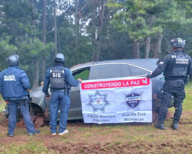 Desmantelan campamentos clandestinos del crimen organizado en Michoacán