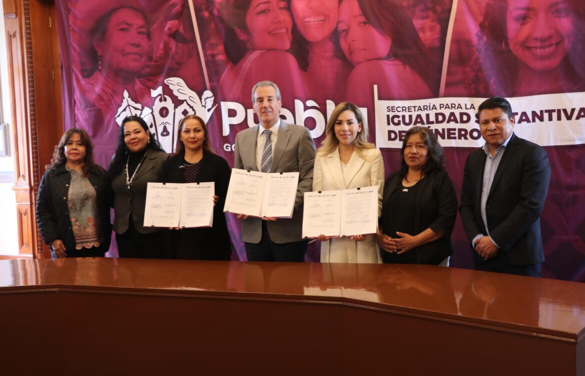 Gobierno de Puebla garantiza espacios libres de violencia para las mujeres