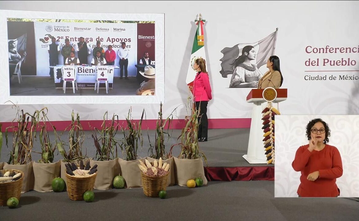 Federación y gobierno de Puebla garantizan apoyo total a familias afectadas por lluvias