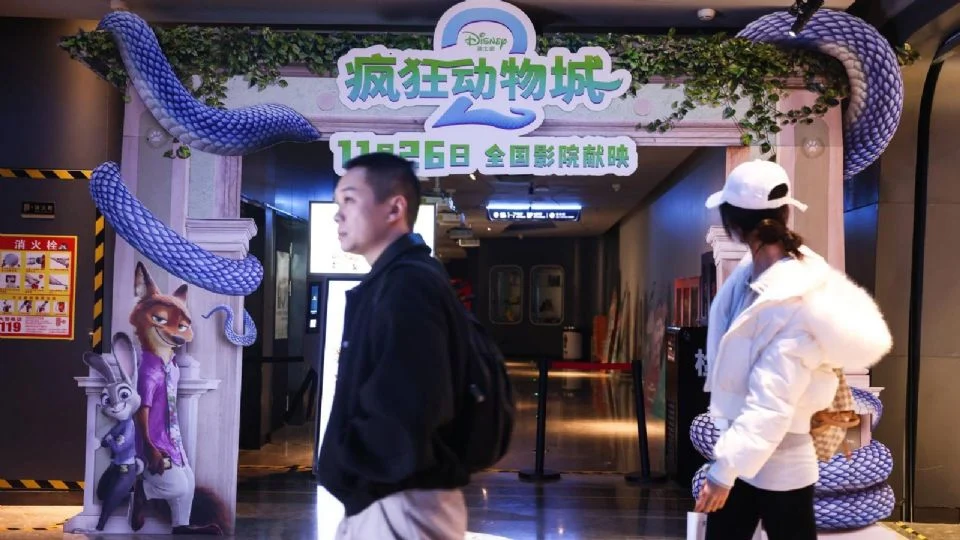 Zootopia 2 arrasa en taquilla china y rompe récords de asistencia